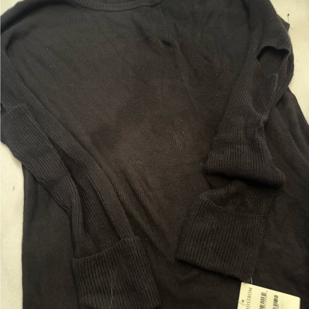Cozy Black Knit Sweater